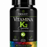 Vitamina K2 Bioklein (60 Cápsulas de 400mg) – O Direcionador Inteligente do Cálcio para Ossos e Artérias