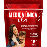Chá Medida Única Bonífica (130g) – Blend Detox com Hibisco, Gengibre, Cúrcuma e Canela para Equilíbrio Metabólico