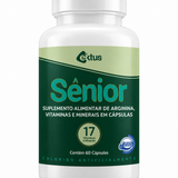 Sênior Ektus 60 Cápsulas – 17 Vitaminas, Minerais e Arginina para Vitalidade e Energia (Ektus)