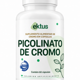 Picolinato de Cromo Ektus 60 Cápsulas – Controle da Compulsão por Doces e Metabolismo (Ektus)