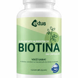 Biotina Ektus 60 Cápsulas – Manutenção e Saúde para Cabelos e Pele (Ektus)
