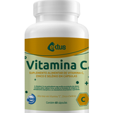 Vitamina C 1000mg + Zinco e Selênio Ektus – Imunidade, Colágeno e Proteção Antioxidante (Ektus)