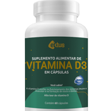 Vitamina D3 Ektus 60 Cápsulas – Imunidade, Saúde Óssea e Força Muscular (Ektus)