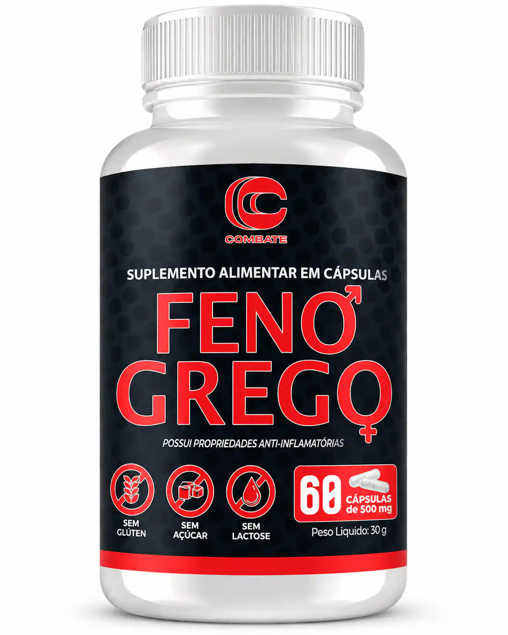 Feno Grego 500 mg – 60 Cápsulas