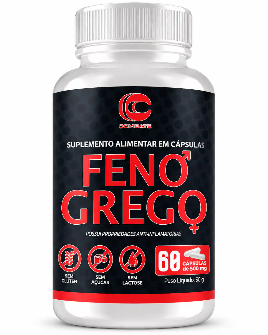 Feno Grego 500 mg – 60 Cápsulas