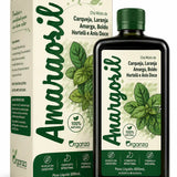 Amargozil Organza 500ml – Chá Misto de Ervas Amargas para Digestão, Fígado e Detox (Organza)