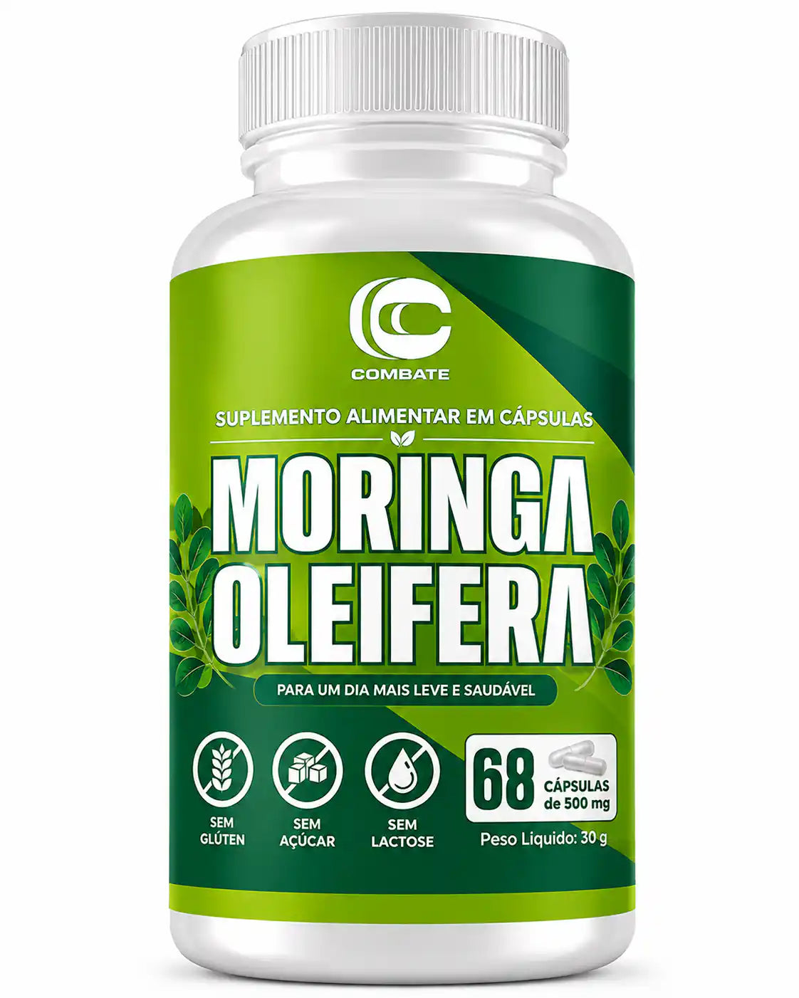 Moringa Oleífera 60 Cápsulas (Combate) – Superalimento, Imunidade e Nutrição Completa (Vitadrop)