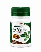 Canela de Velho com Sucupira – Blend de Ervas para Bem-Estar Corporal (30 Cápsulas)
