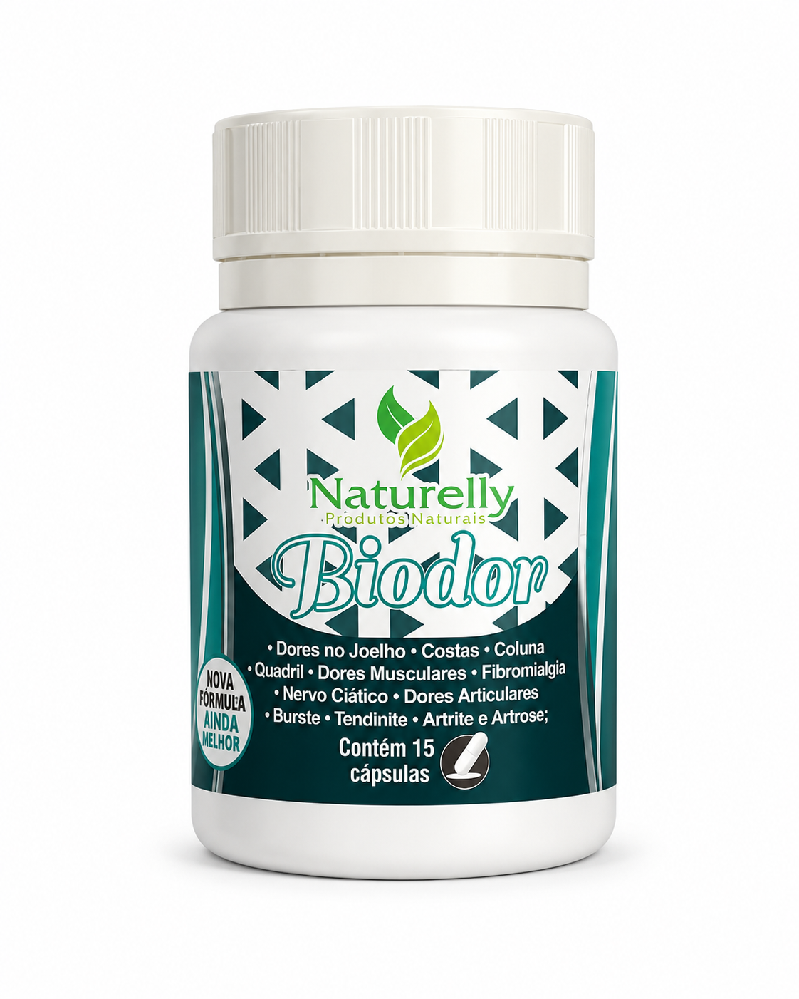 Naturelly Biodor – Suporte Articular e Muscular (15 Cápsulas)