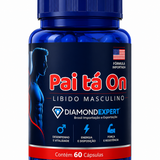 Pai tá On Diamond Expert 60 Cápsulas – Estimulante Masculino para Libido, Performance e Energia
