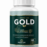 Gold Green Line – Suplemento com Picolinato de Cromo e Spirulina: Controle a Compulsão por Doces e Melhore seu Metabolismo