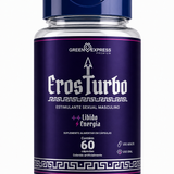 Eros Turbo Green Express 60 Cápsulas – Estimulante Sexual Masculino para Alta Performance, Libido e Energia