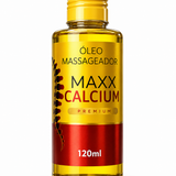 Óleo Massageador Maxx Calcium Premium (120ml) – Óleo para Massagem de Conforto e Relaxamento Muscular