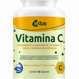 Vitamina C 1000mg + Zinco e Selênio Ektus – Imunidade, Colágeno e Proteção Antioxidante (Ektus)