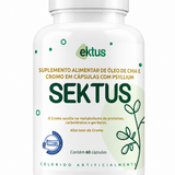 Sektus Ektus 60 Cápsulas – Óleo de Chia, Psyllium e Alto Teor de Cromo para Controle Metabólico (Ektus)