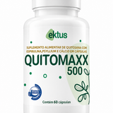 Quitomaxx 500 Ektus 60 Cápsulas – Quitosana, Espirulina, Psyllium e Cálcio (Ektus)