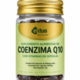 Coenzima Q10 com Vitaminas Ektus 60 Cápsulas – Energia Celular, Saúde Cardiovascular e Longevidade (Ektus)