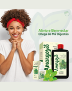 Amargozil Organza 500ml – Chá Misto de Ervas Amargas para Digestão, Fígado e Detox (Organza)