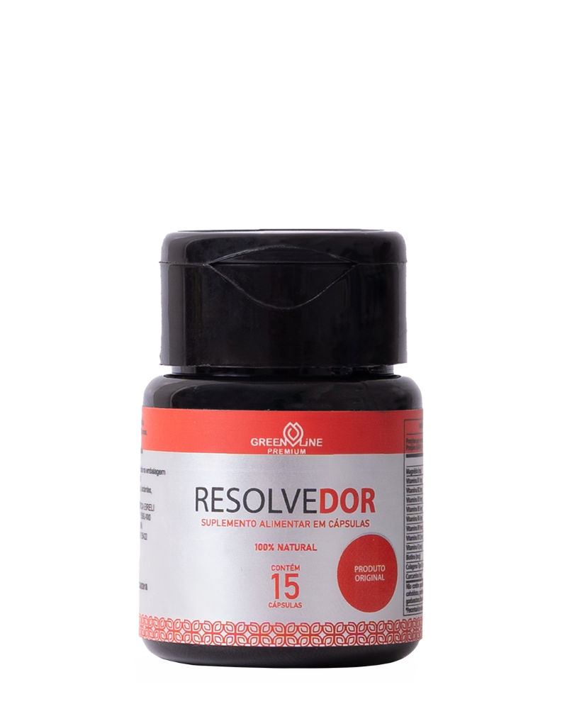 Resolvedor Green Line Premium (15 Cápsulas) – Suporte Completo para Ossos, Articulações, Músculos e Imunidade
