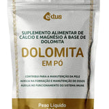 Suplemento de Dolomita em Pó 300g (Ektus) – Ossos Fortes, Imunidade e Máscara de Porcelana