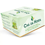 Caixa Chá da Horta 64 Sachês (Organza) – Detox, Seca Barriga, Menopausa e Praticidade (Vitadrop)