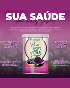 Pó do Caroço do Açaí 250g (Organza) – O "Café" Sem Cafeína, Colesterol e Glicemia (Vitadrop)