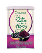 Pó do Caroço do Açaí 250g (Organza) – O "Café" Sem Cafeína, Colesterol e Glicemia (Vitadrop)