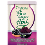 Pó do Caroço do Açaí 250g (Organza) – O "Café" Sem Cafeína, Colesterol e Glicemia (Vitadrop)