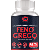 Feno Grego 60 Cápsulas 500mg (Combate) – Testosterona, Libido e Resistência Física (Vitadrop)