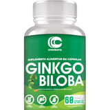Ginkgo Biloba 60 Cápsulas (Combate) – Saúde do Cérebro, Foco e Circulação (Vitadrop)