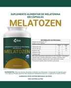 Melatozen 60 Cápsulas (Ektus) – Melatonina, Triptofano e Vitaminas para um Sono Profundo e Reparador (Ektus)