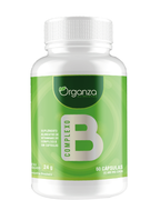 Complexo B Organza 60 Cápsulas – Energia, Metabolismo e Saúde do Sistema Nervoso (Organza)