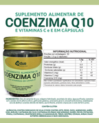 Coenzima Q10 com Vitaminas Ektus 60 Cápsulas – Energia Celular, Saúde Cardiovascular e Longevidade (Ektus)