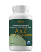 Polivitamínico A a Z Ektus 60 Cápsulas – Energia, Imunidade e Nutrição Essencial (Ektus)
