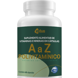Polivitamínico A a Z Ektus 60 Cápsulas – Energia, Imunidade e Nutrição Essencial (Ektus)