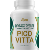 Picovitta Ektus 60 Cápsulas – Psyllium, Chia, Cromo e Vitamina C para Saciedade e Metabolismo (Ektus)