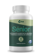 Sênior Ektus 60 Cápsulas – 17 Vitaminas, Minerais e Arginina para Vitalidade e Energia (Ektus)