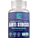 Anti Stress Ashwagandha Combate (60 Cápsulas) – O Adaptógeno Natural para Redução de Cortisol, Foco e Sono Reparador