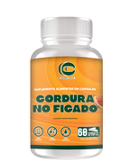 Gordura no Fígado Combate (60 Cápsulas) – Composto Hepato Protetor para Desintoxicação e Saúde Metabólica