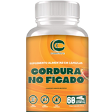 Gordura no Fígado Combate (60 Cápsulas) – Composto Hepato Protetor para Desintoxicação e Saúde Metabólica