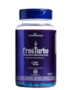 Eros Turbo Green Express 60 Cápsulas – Estimulante Sexual Masculino para Alta Performance, Libido e Energia
