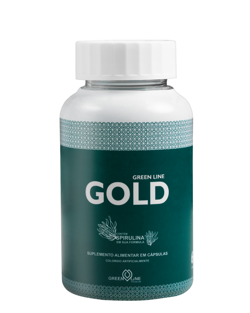 Gold Green Line – Suplemento com Picolinato de Cromo e Spirulina: Controle a Compulsão por Doces e Melhore seu Metabolismo