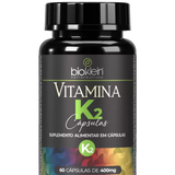 Vitamina K2 Bioklein (60 Cápsulas de 400mg) – O Direcionador Inteligente do Cálcio para Ossos e Artérias