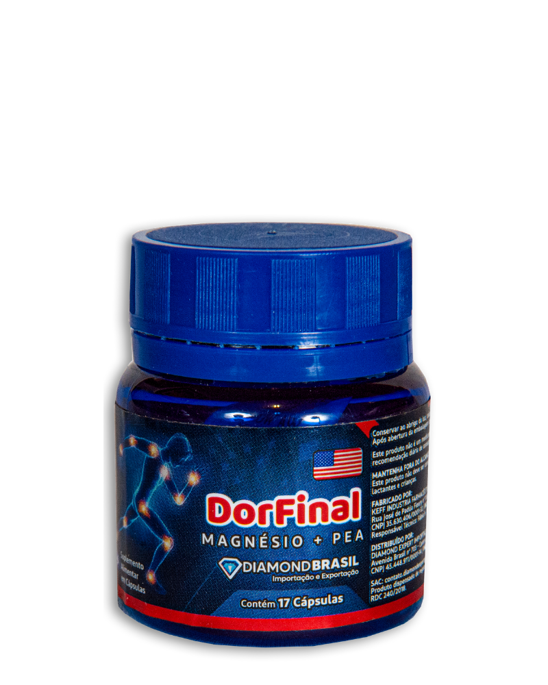 DorFinal – Composto Avançado de Magnésio e PEA para Alívio de Desconfortos Físicos e Tensão Muscular