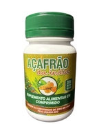 Açafrão da Índia (Cúrcuma) 1000mg – Suplemento Anti-inflamatório e Antioxidante Natural (30 Comprimidos)