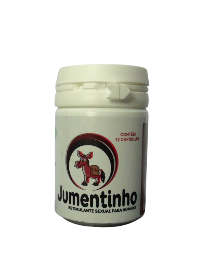 Jumentinho – Estimulante Masculino (12 Cápsulas)