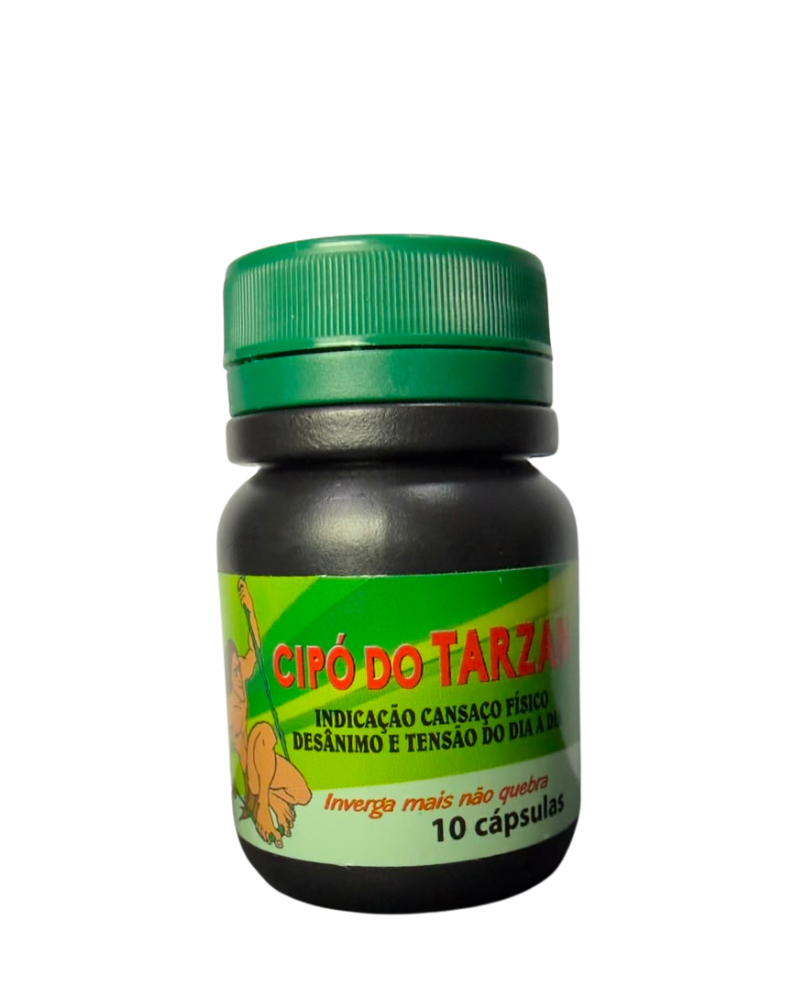 Cipó do Tarzan – Suplemento de Energia e Vigor (10 Cápsulas)
