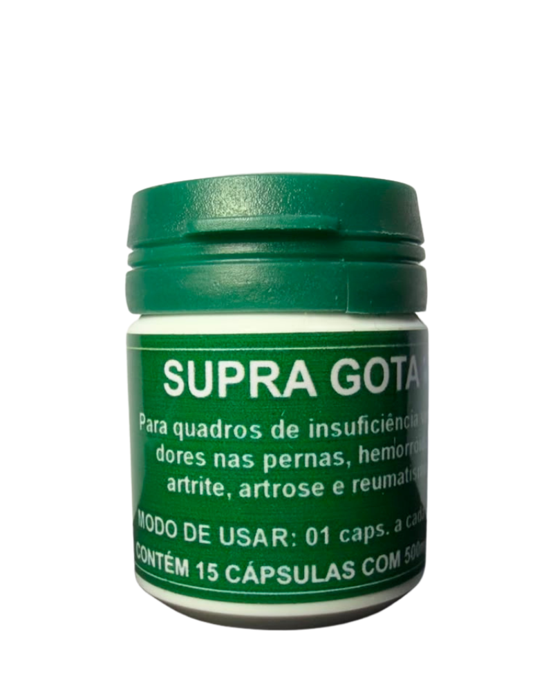 Supra Gota – Suporte para Conforto Articular e Circulatório (15 Cápsulas)
