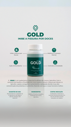 Gold Green Line – Suplemento com Picolinato de Cromo e Spirulina: Controle a Compulsão por Doces e Melhore seu Metabolismo